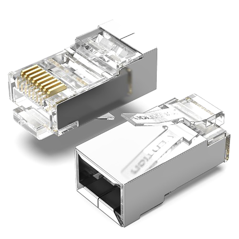 Коннектор Vention RJ45 8p8c FTP cat.6A 50шт IDFR0-50