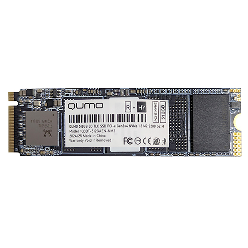 

Твердотельный накопитель Qumo QM Novation 512Gb Q3DT-512GAEN-NM2, Q3DT-512GAEN-NM2