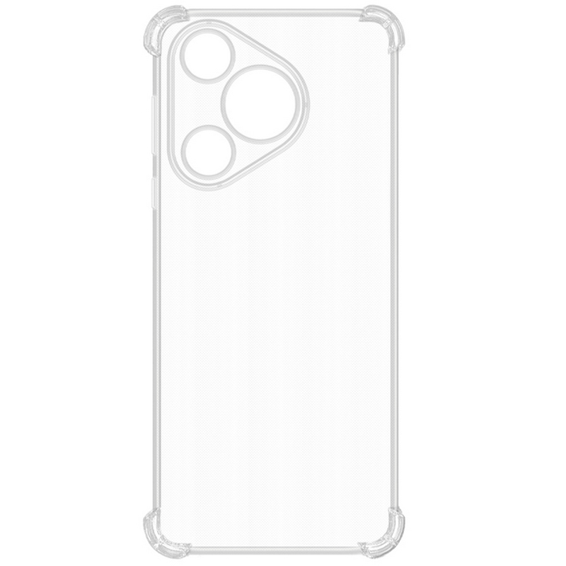 Чехол DF для Huawei Pura 70 Silicone Transparent hwAngle-12