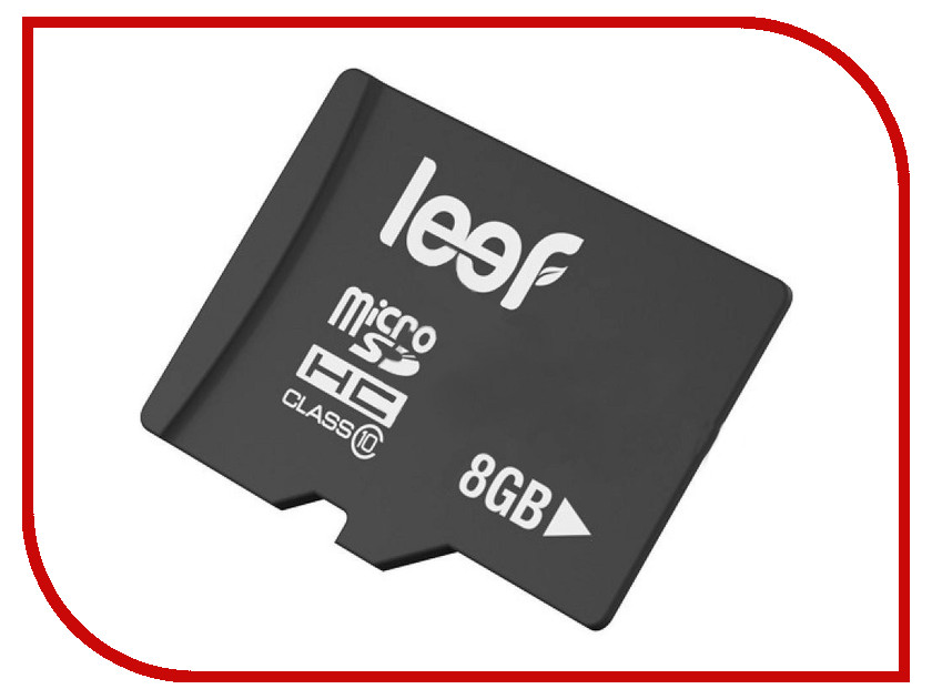 фото Карта памяти 8Gb - Leef - Micro Secure Digital HC Class 10 LFMSD-00810R