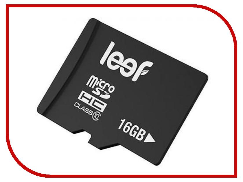 фото Карта памяти 16Gb - Leef - Micro Secure Digital HC Class 10 LFMSD-01610R