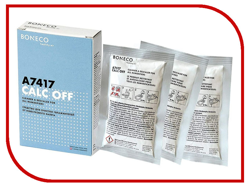 

Аксессуар Очиститель накипи Boneco Calc OFF A7417