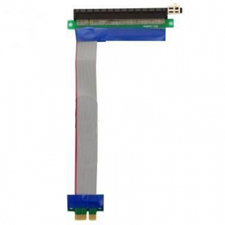 Аксессуар Переходник Espada PCI-E X1 to X16 EPCIEX1-X16rc аксессуар espada mini display port display port 1 8m emdpdp18