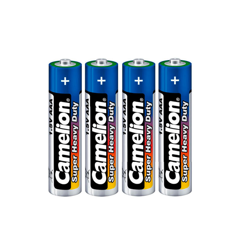 Батарейка AAA - Camelion Blue R03 R03P-BP4B (4 штуки) батарейка aa pkcell r6p 4b 4 штуки