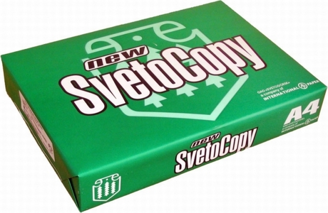 Бумага SvetoCopy Classic A4 80г/м2 500 листов 146CIE стикербук мода 14 × 21 см 8 листов
