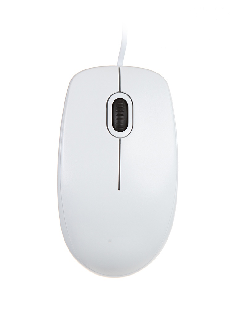 Мышь Logitech B100 USB White 910-003360 цена и фото