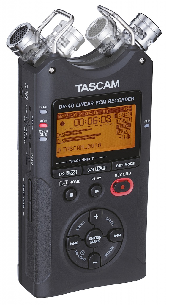 

Диктофон Tascam DR-40, DR-40