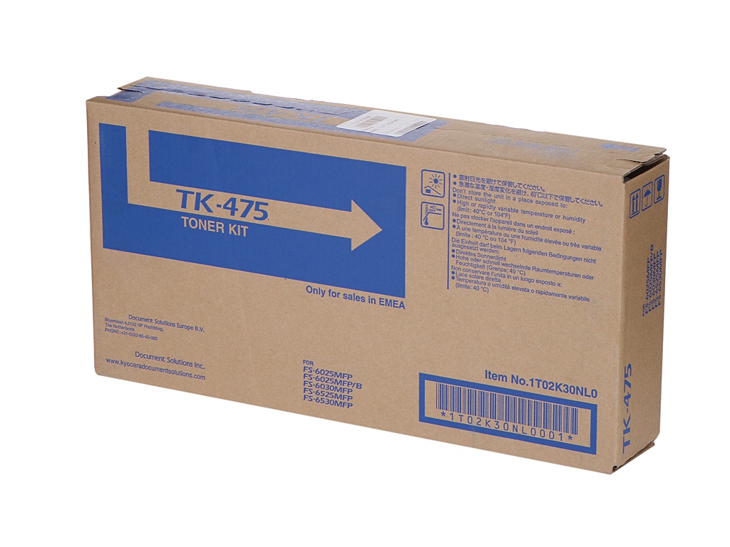 

Картридж Kyocera TK-475 для FS-6025MFP/FS-6025MFP/B/FS-6030MFP/FS-6525MFP/FS-6530MFP, для FS-6025MFP/FS-6025MFP/B/FS-6030MFP