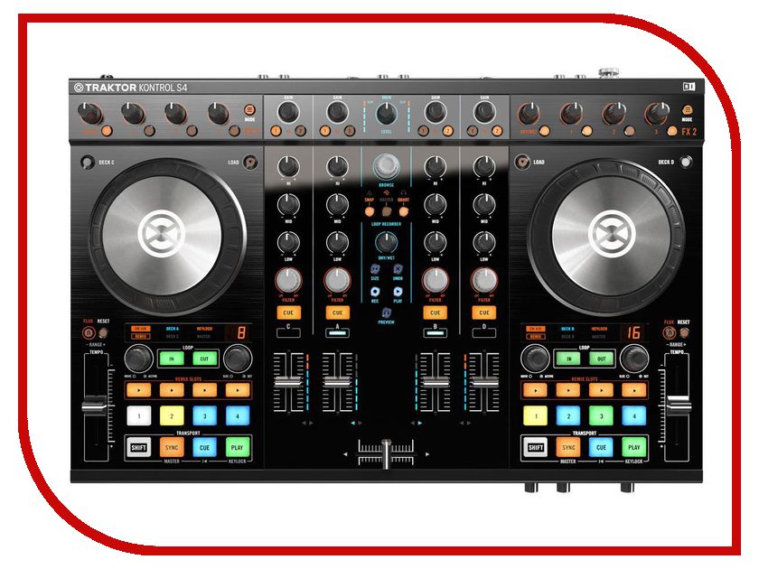

Dj контроллер Native Instruments Traktor Kontrol S4 Mk2
