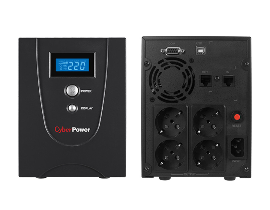 

Источник бесперебойного питания CyberPower Value SOHO 1500VA/900W VALUE1500ELCD