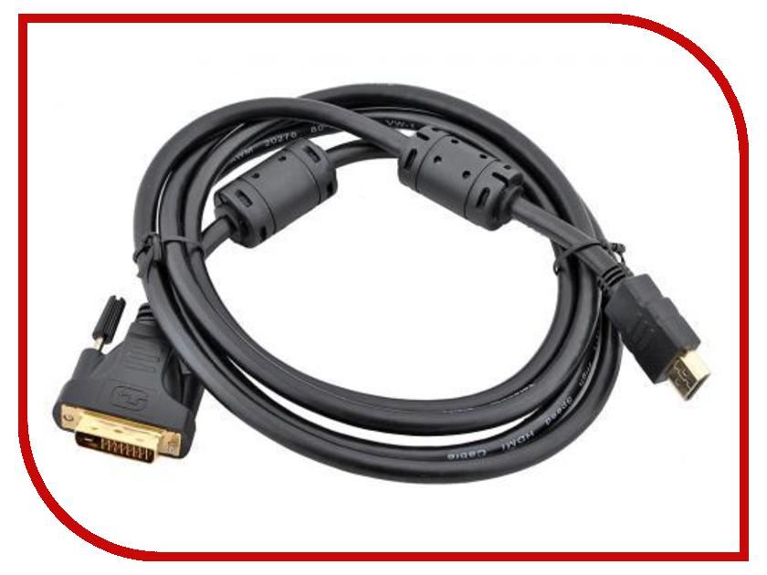 

Аксессуар Telecom HDMI 19M to DVI-D Dual Link 25M 10m 2 фильтра CG481F-10M, HDMI 19M to DVI-D
