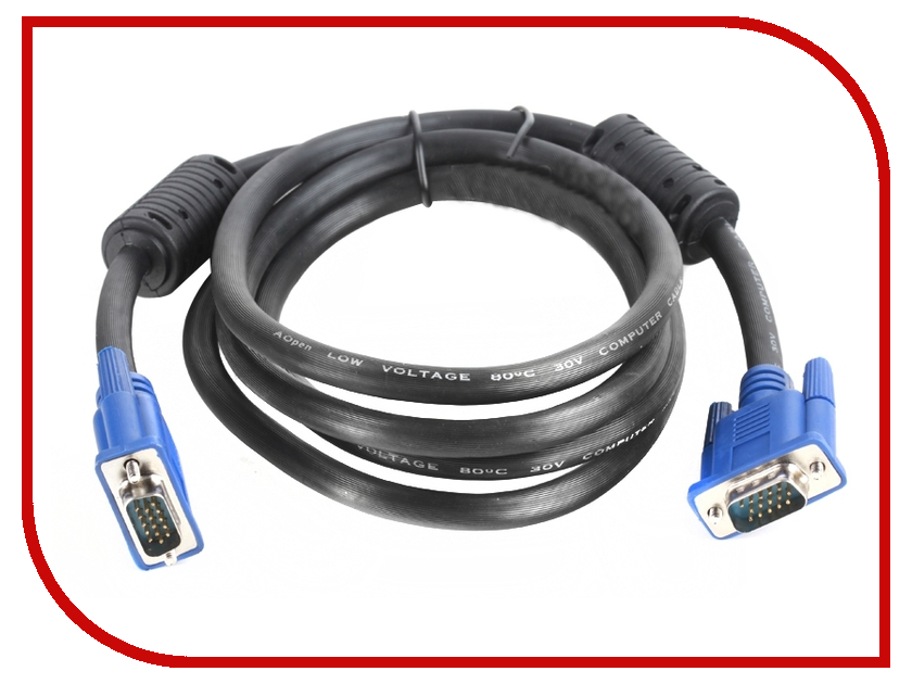 

Аксессуар AOpen VGA 15M / VGA 15M 1.8m 2 фильтра ACG341AD-1.8M