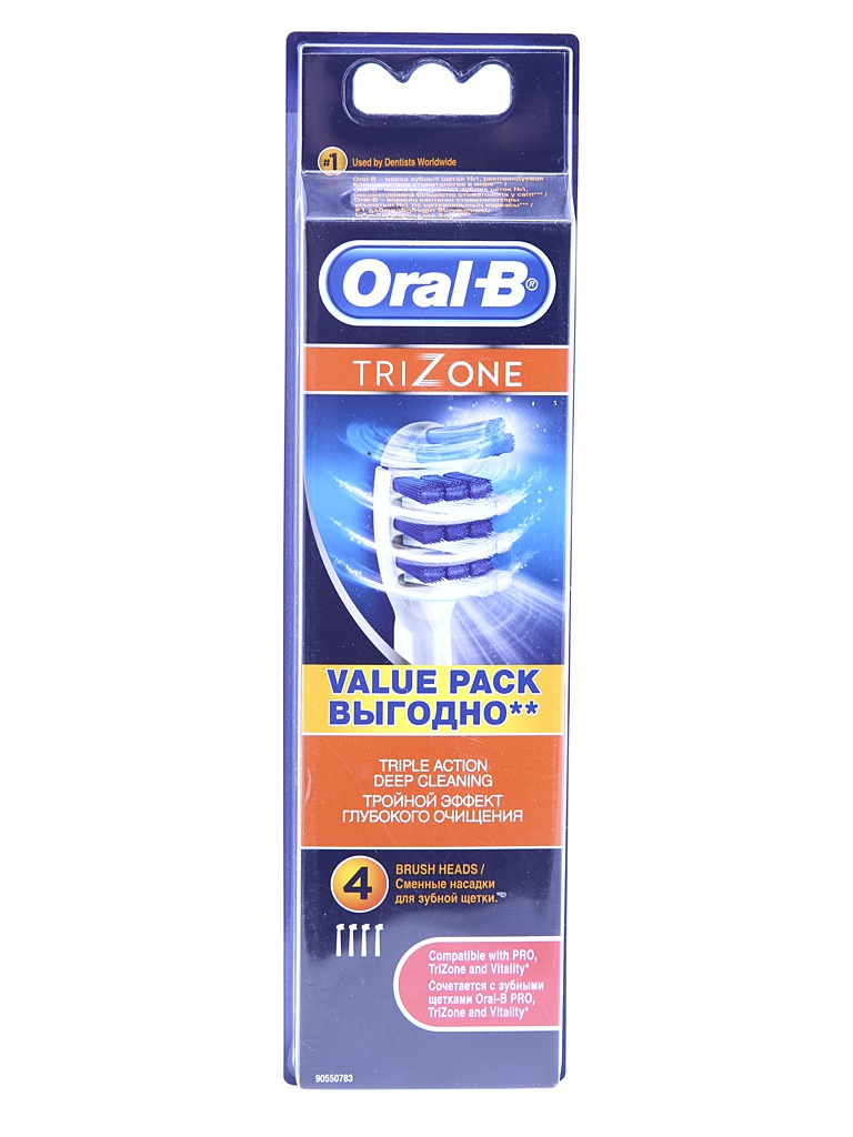 фото Сменные насадки Braun Oral-B TriZone EB30-4