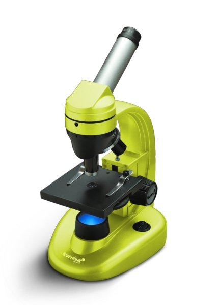 цена Монокулярный микроскоп Levenhuk Rainbow 50L Lime