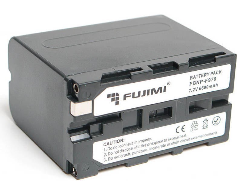 Аккумулятор Fujimi FBNP-F970 аккумулятор для фотоаппарата и видеокамеры fujimi fbnp fm500h