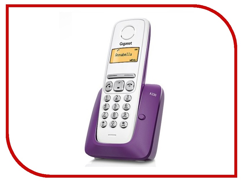 

Радиотелефон Gigaset A230 Purple