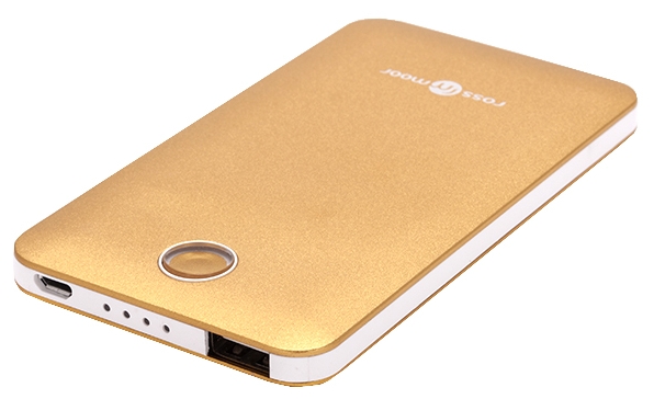 

Внешний аккумулятор Ross&Moor Power Bank PB04 Slim 4000mAh Gold, PB04