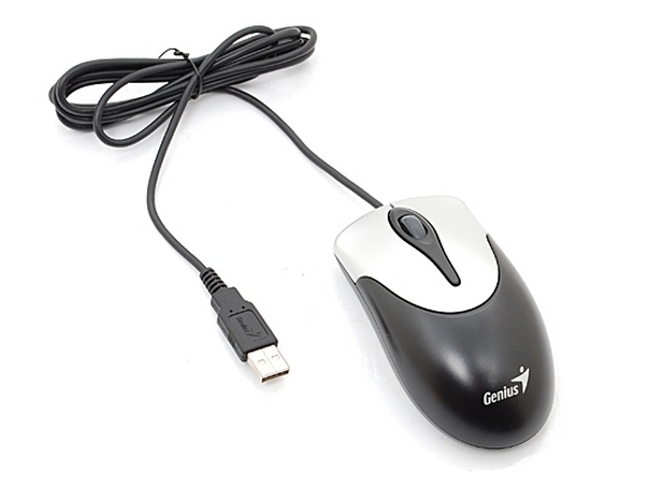 Мышь Genius NetScroll 100 Silver-Black PS/2 genius netscroll 100 v2