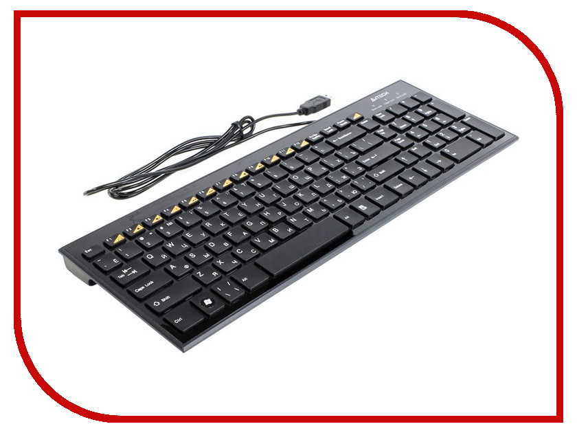 

Клавиатура A4Tech KX-100 Black USB, KX-100