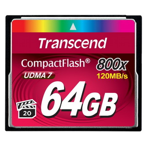Zakazat.ru: Карта памяти 64Gb - Transcend 800x Ultra Speed - Compact Flash TS64GCF800