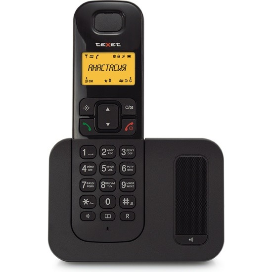 Радиотелефон teXet TX-D6605A Black радиотелефон gigaset e630
