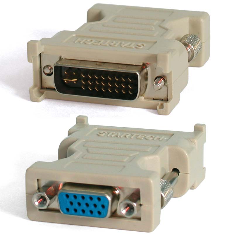 фото Аксессуар Greenconnect DVI-I - VGA 29M/15F GC-CV103