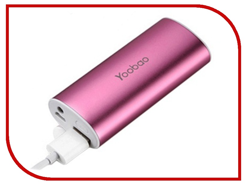 

Аккумулятор Yoobao YB-6012 PRO 6200mAh Pink