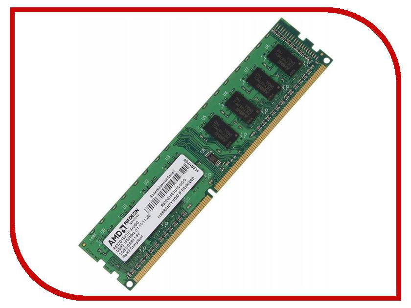фото Модуль памяти AMD DDR3 DIMM 1600MHz PC3-12800 - 8Gb R538G1601U2S-UGO
