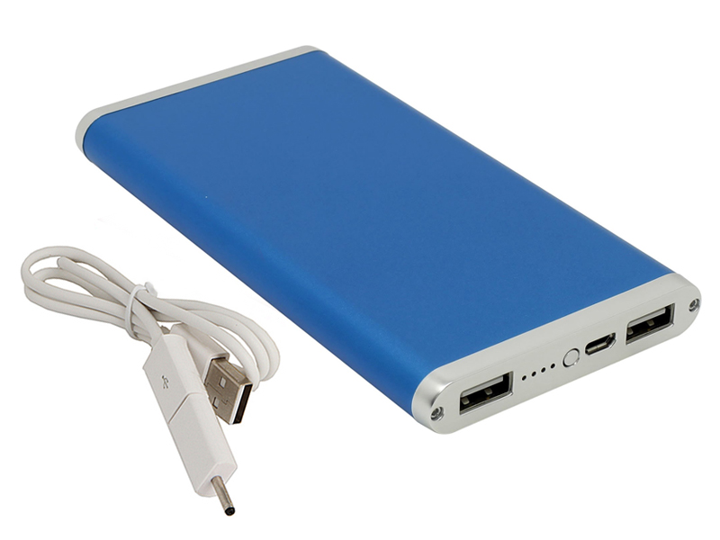 

Внешний аккумулятор Ross&Moor Power Bank PB-MS014 10000mAh Blue, PB-MS014