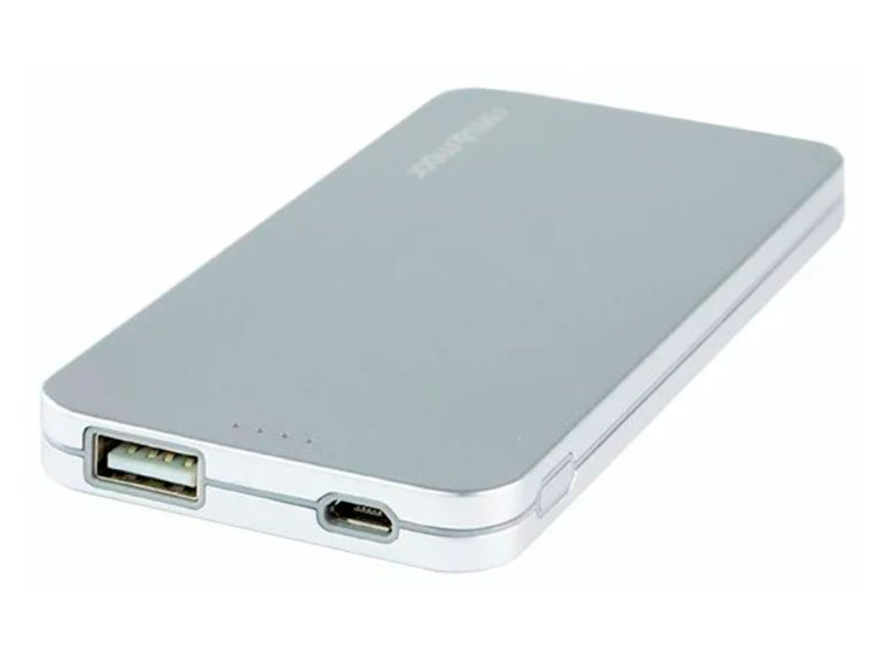 

Внешний аккумулятор Ross&Moor Power Bank PB-MS012 4000 mAh Silver, PB-MS012