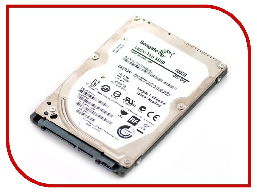 фото Жесткий диск 500Gb - Seagate ST500LM000 Laptop Thin SSHD