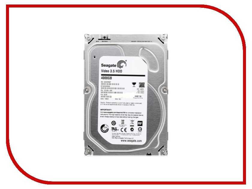 фото Жесткий диск 4Tb - Seagate ST4000VM000 Video 3.5