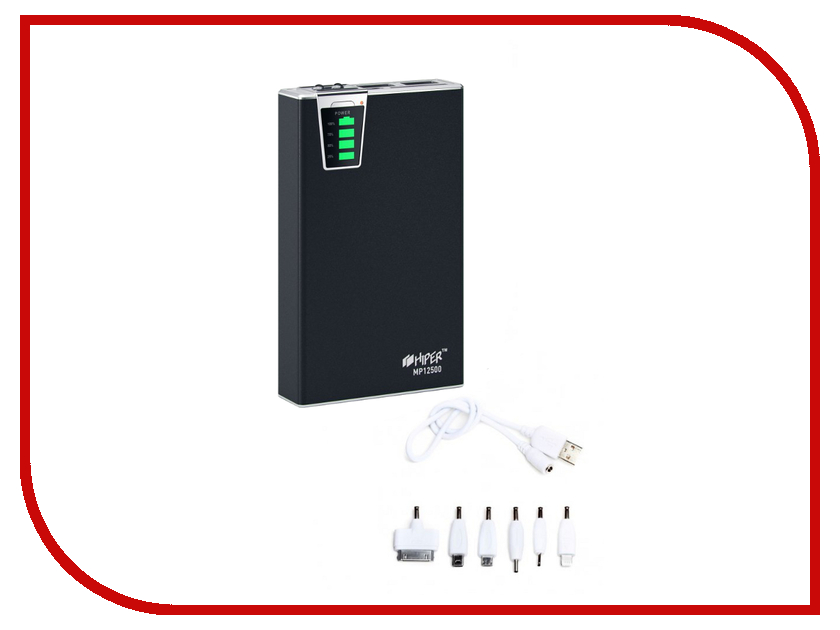 

Аккумулятор Hiper Power Bank MP12500 12500mAh Black