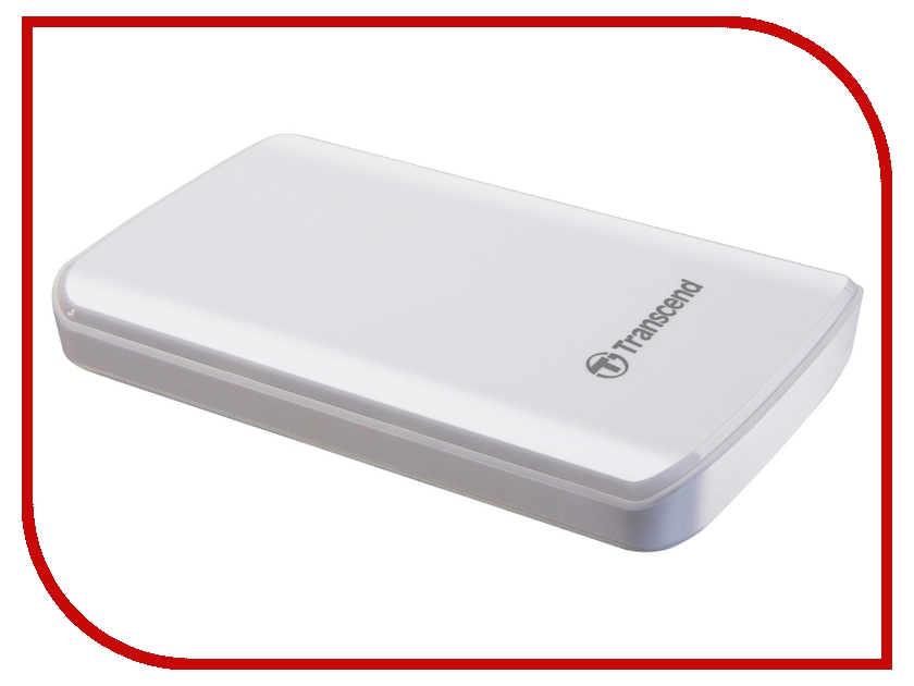 фото Жесткий диск Transcend StoreJet 25D3 1Tb White TS1TSJ25D3W