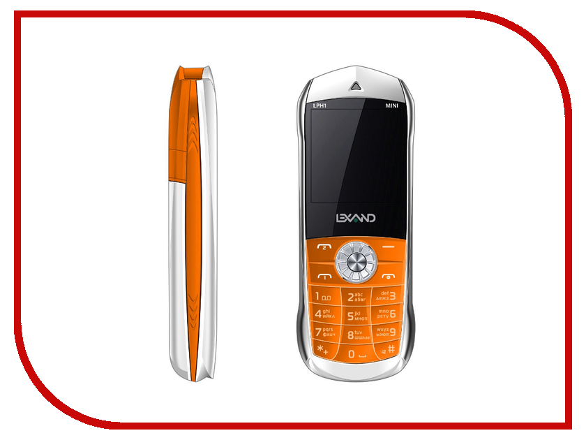 

Сотовый телефон Lexand Mini LPH-1 Orange