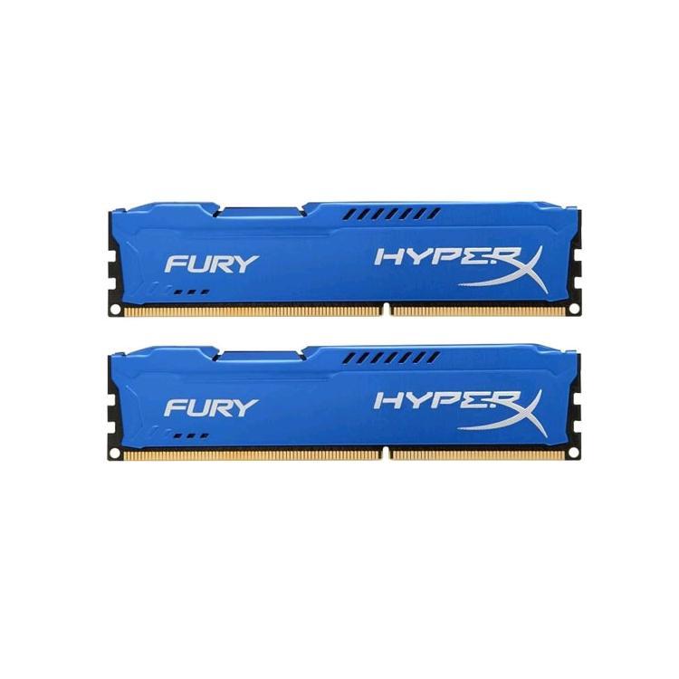 Zakazat.ru: Модуль памяти HyperX Fury Blue Series DDR3 DIMM 1866MHz PC3-15000 CL10 - 16Gb KIT (2x8Gb) HX318C10FK2/16