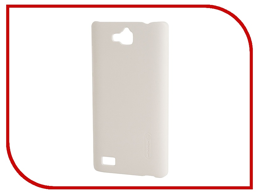 

Аксессуар Чехол для Huawei Honor 3C Nillkin Frosted Shield White, Чехол