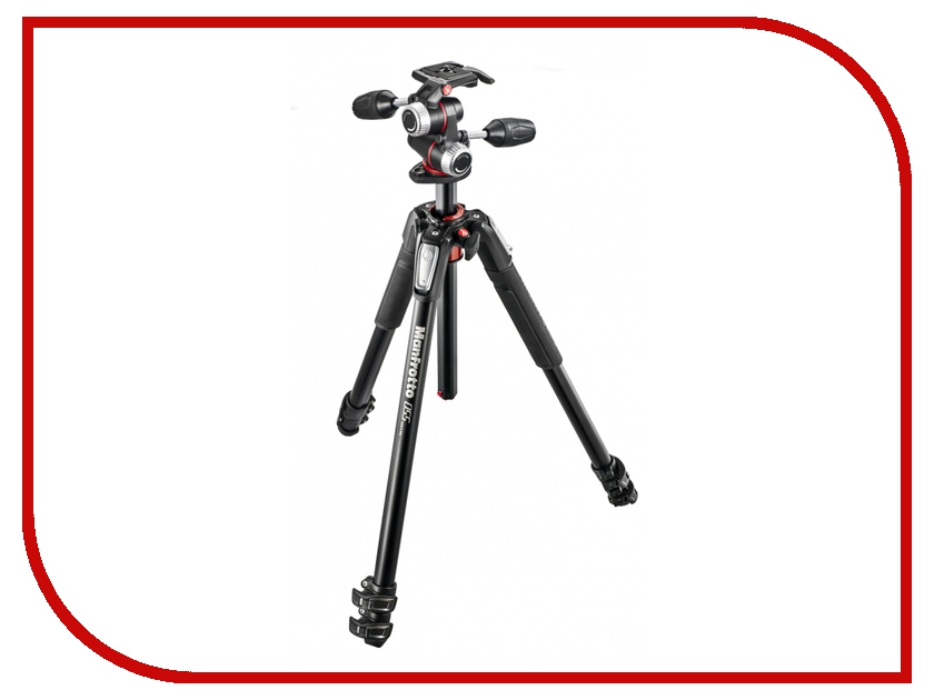 

Штатив Manfrotto 055 ALU 3-S KIT 3W HEAD MK055XPRO3-3W