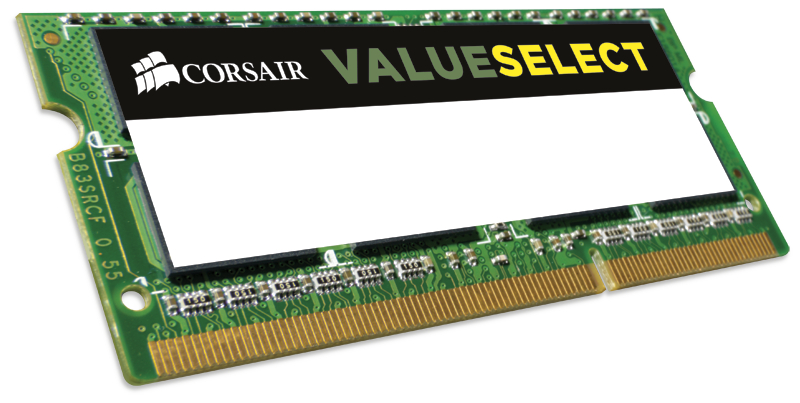 фото Модуль памяти corsair valueselect ddr3l so-dimm 1600mhz pc3-12800 - 4gb cmso4gx3m1c1600c11