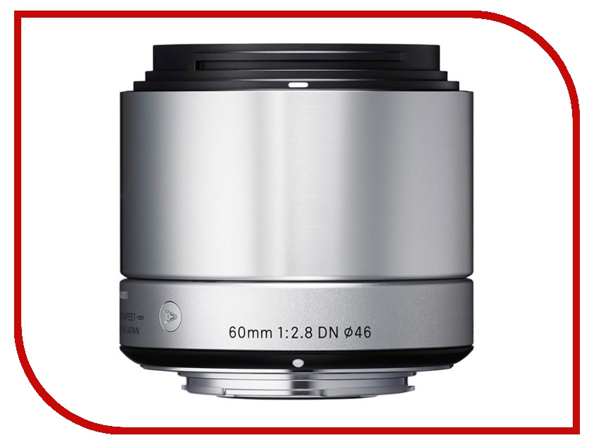 

Объектив Sigma Micro 4/3 AF 60 mm F/2.8 DN ART for Micro Four Thirds Silver