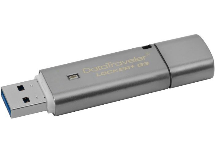 

USB Flash Drive 64Gb - Kingston DataTraveler Locker+ G3 DTLPG3/64GB, Locker+ G3