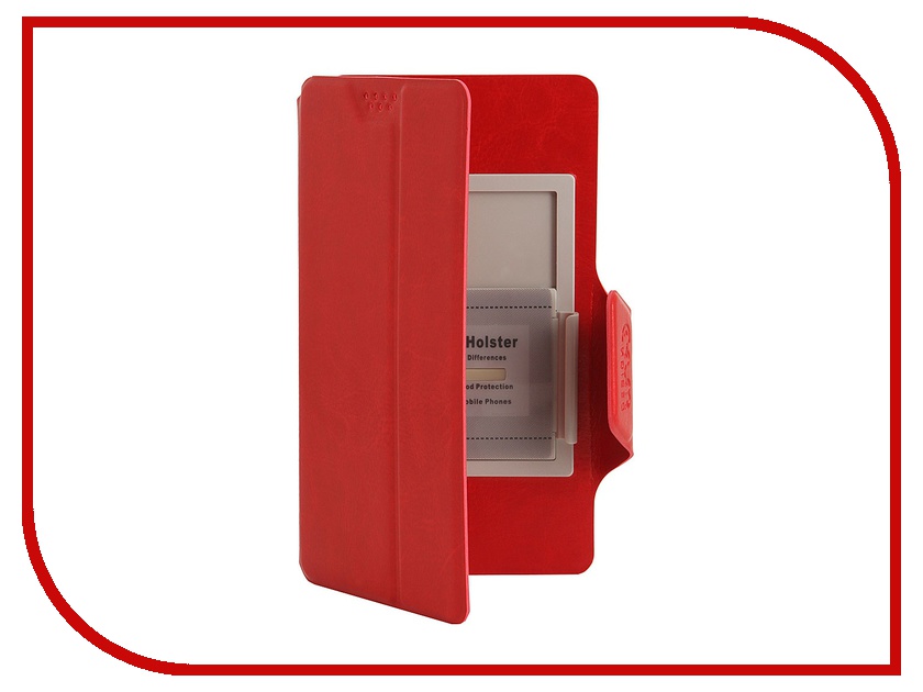 фото Аксессуар Чехол Media Gadget Clever SlideUP S 3.5-4.3-inch иск. кожа Red CSU003