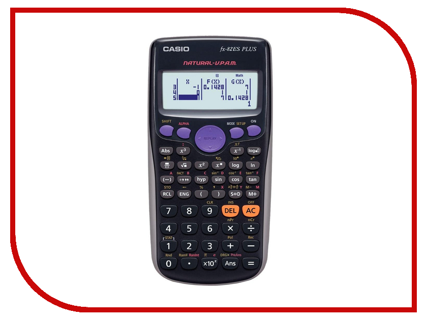 

Калькулятор Casio FX-82ESPLUS Black