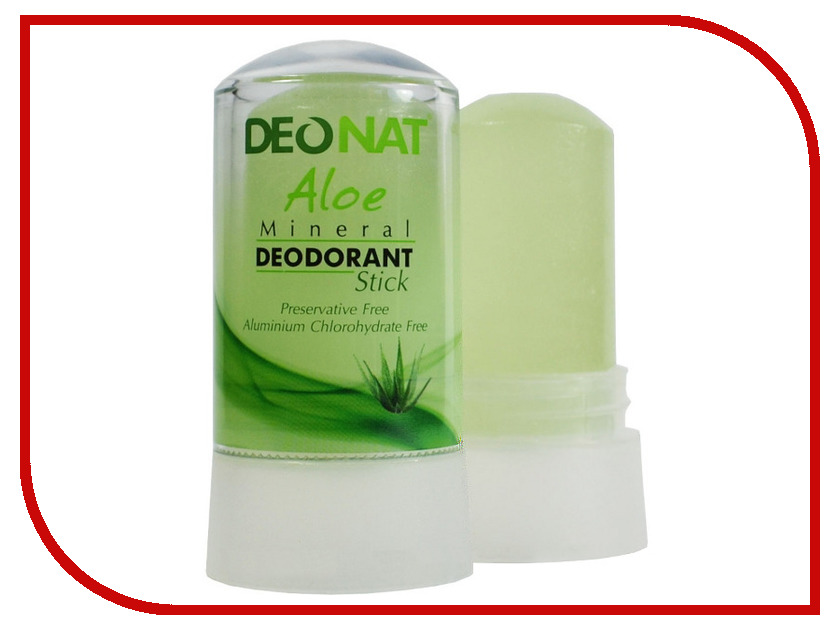 

Дезодорант DeoNat кристалл 60г с соком Алоэ