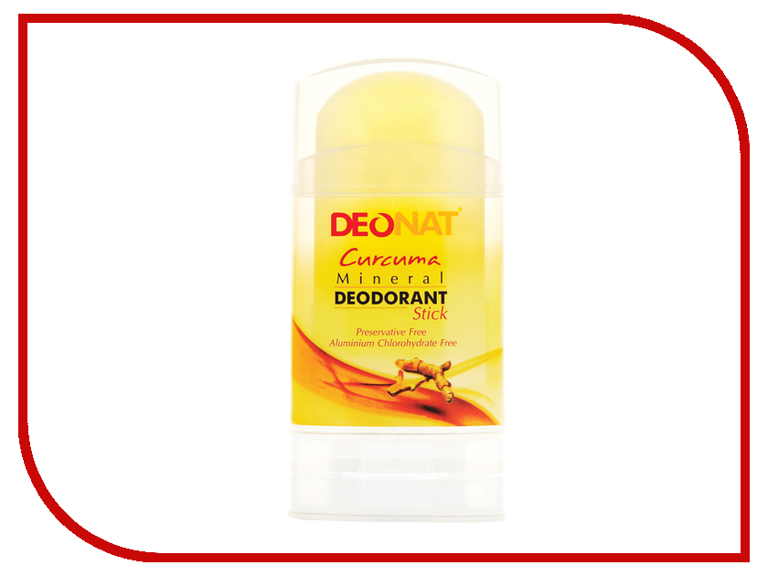 

Дезодорант DeoNat кристалл 100г с Куркумой