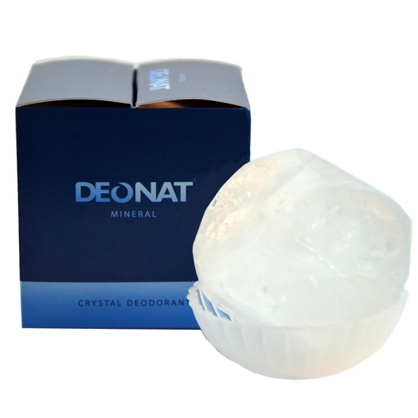 фото Дезодорант DeoNat кристалл природный 140г / 155г в подарочной коробочке