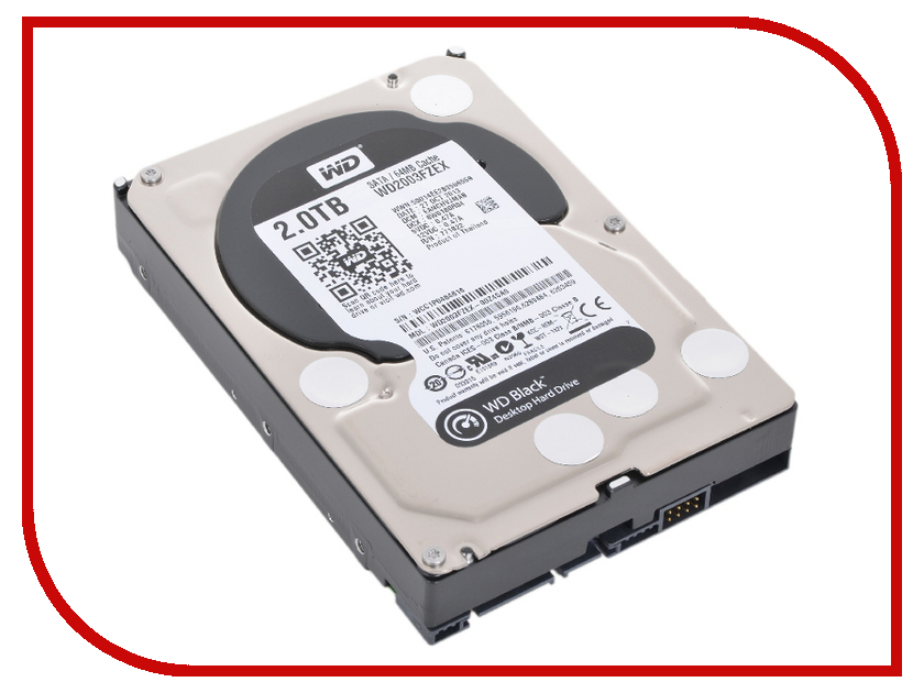 

Жесткий диск 2Tb - Western Digital WD Black WD2003FZEX, WD2003FZEX