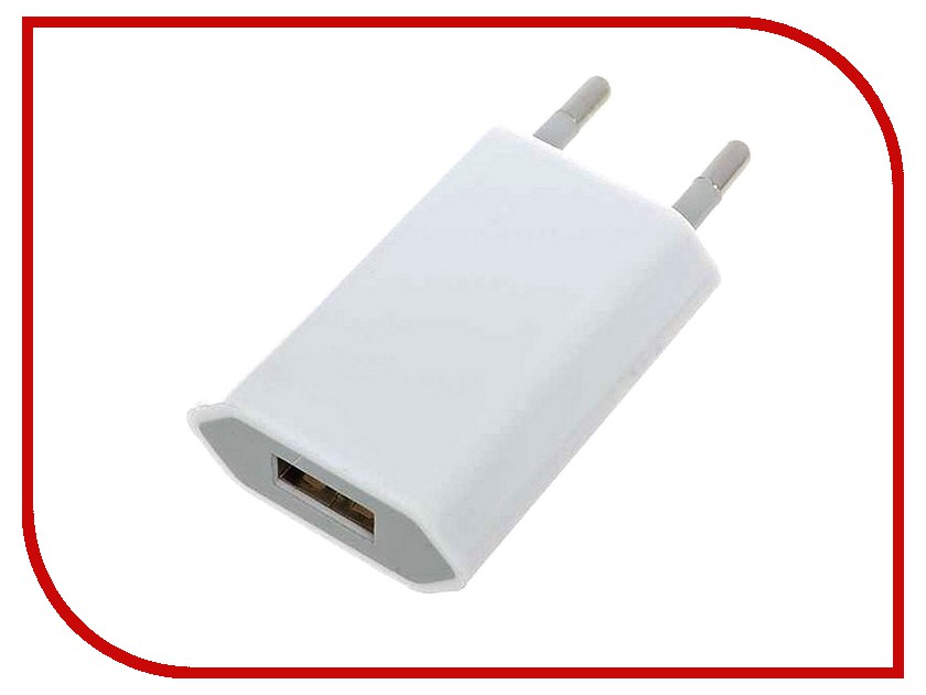 фото Зарядное устройство Rexant 1000mA for iPhone / iPod White 18-1194