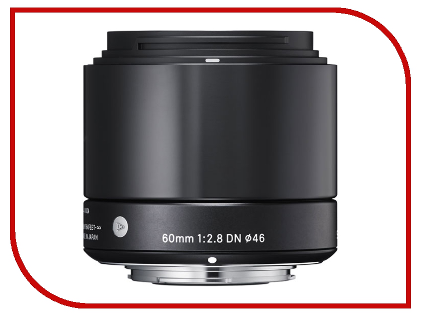 

Объектив Sigma Micro 4/3 AF 60 mm F/2.8 DN ART for Micro Four Thirds Black