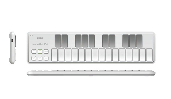 MIDI-контроллер Korg nanoKEY2 White
